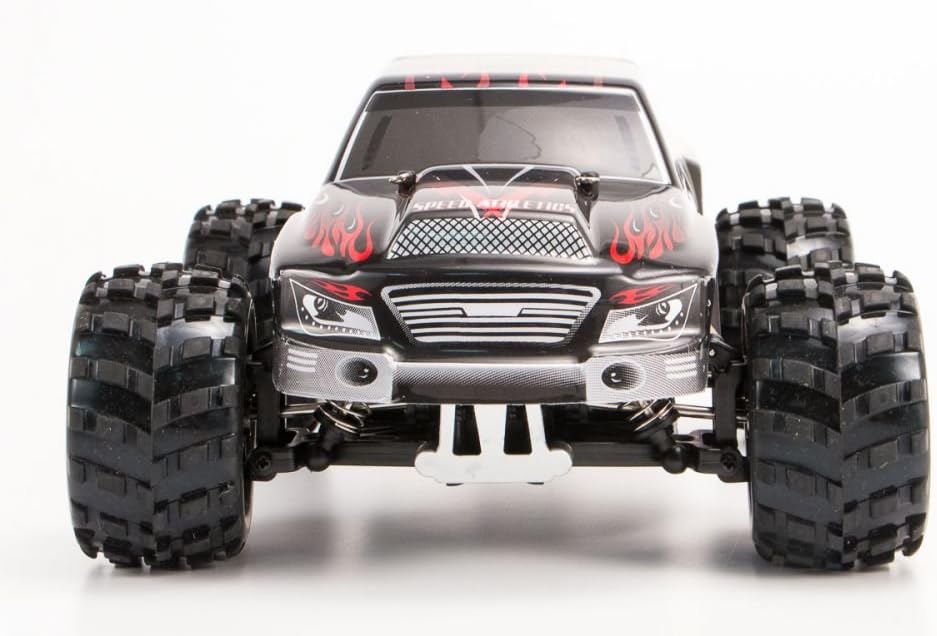 DAZHONG Wltoys 1/18 Scale Electric RC Car Offroad 2.4Ghz 4WD High Speed Remote Controlled Car Off-Road Hobby Bruggy Toys ( Red)