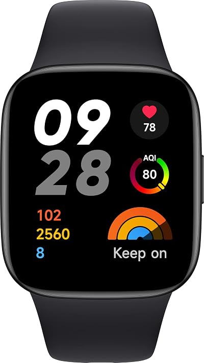 Xiaomi Redmi Watch 3 Black UK Version 1.75" AMOLED Bluetooth Calling 12 Day