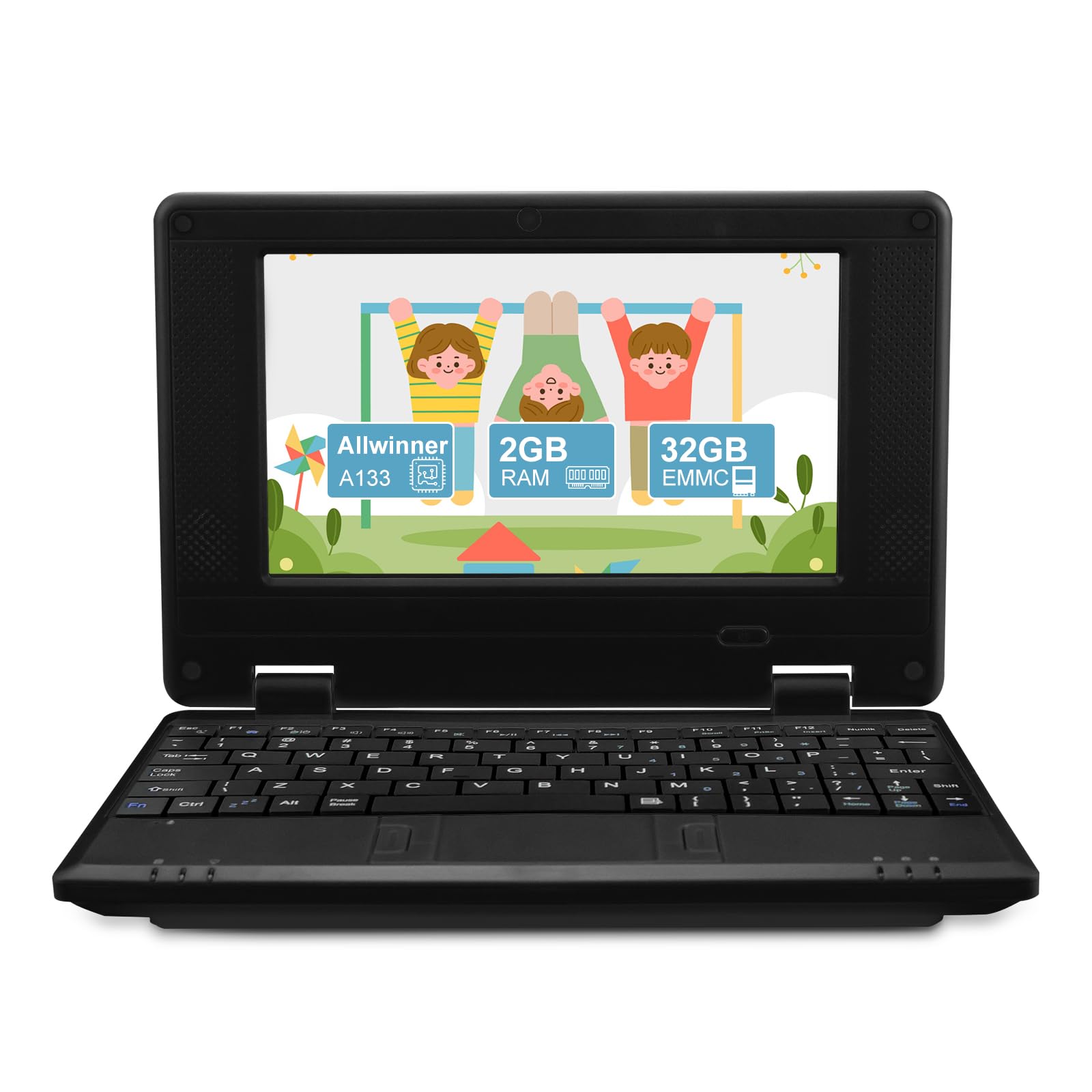 ZHAOHUIXIN 7" Portable Small Laptop, Android 12.0