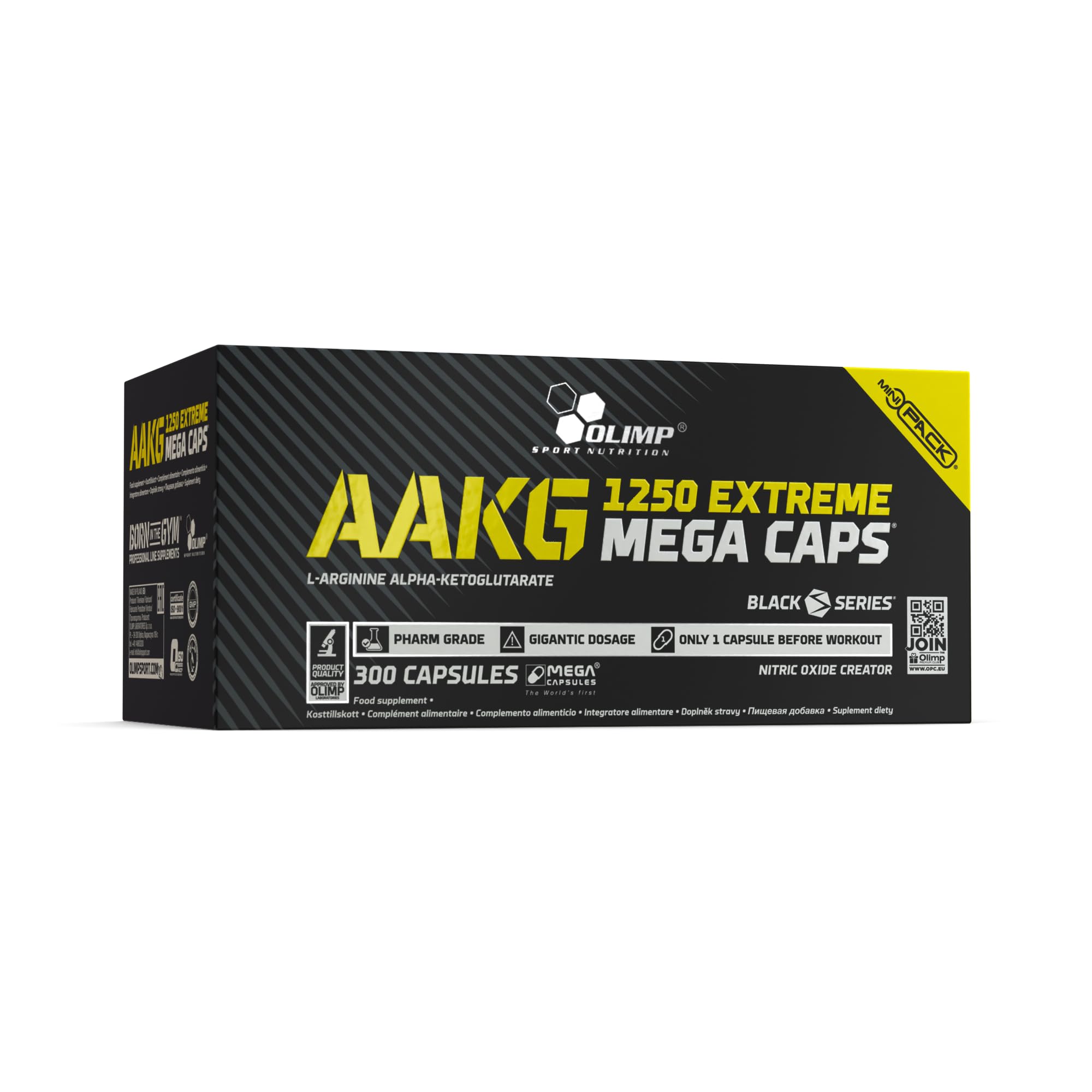 Olimp AAKG 1250 Extreme Mega Caps (300 Capsules)