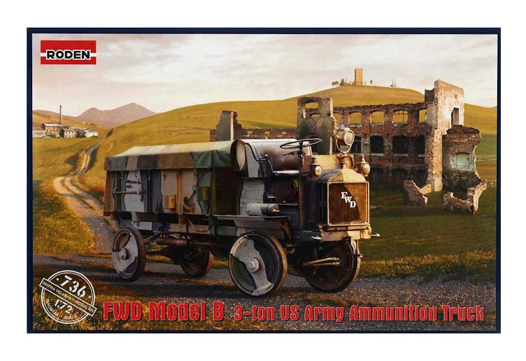 Roden 736 – Model Kit Fwd Model B 3 Tone US Army Ammuniti Ontruc