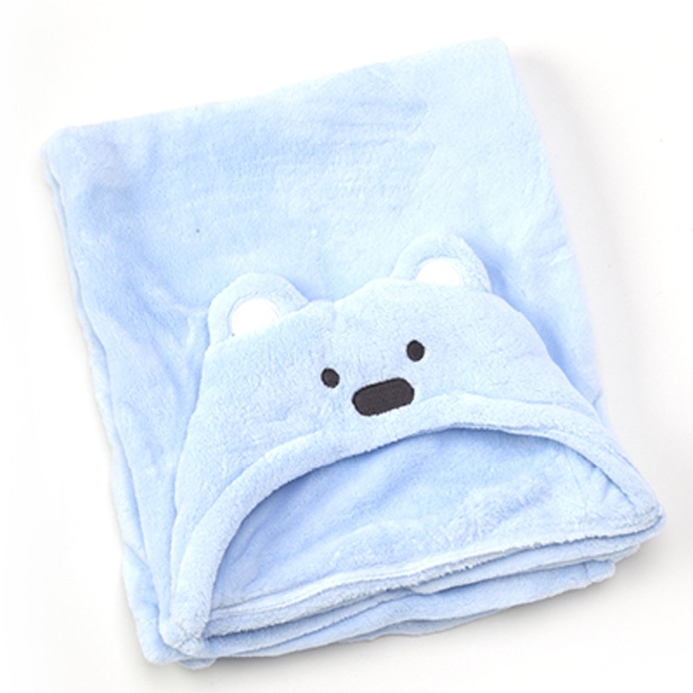 receiving blanket with hood