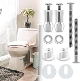 Raiflager Universal Toilet Seat Screws Bolts Fixings Hinges White 2 Sets view 2