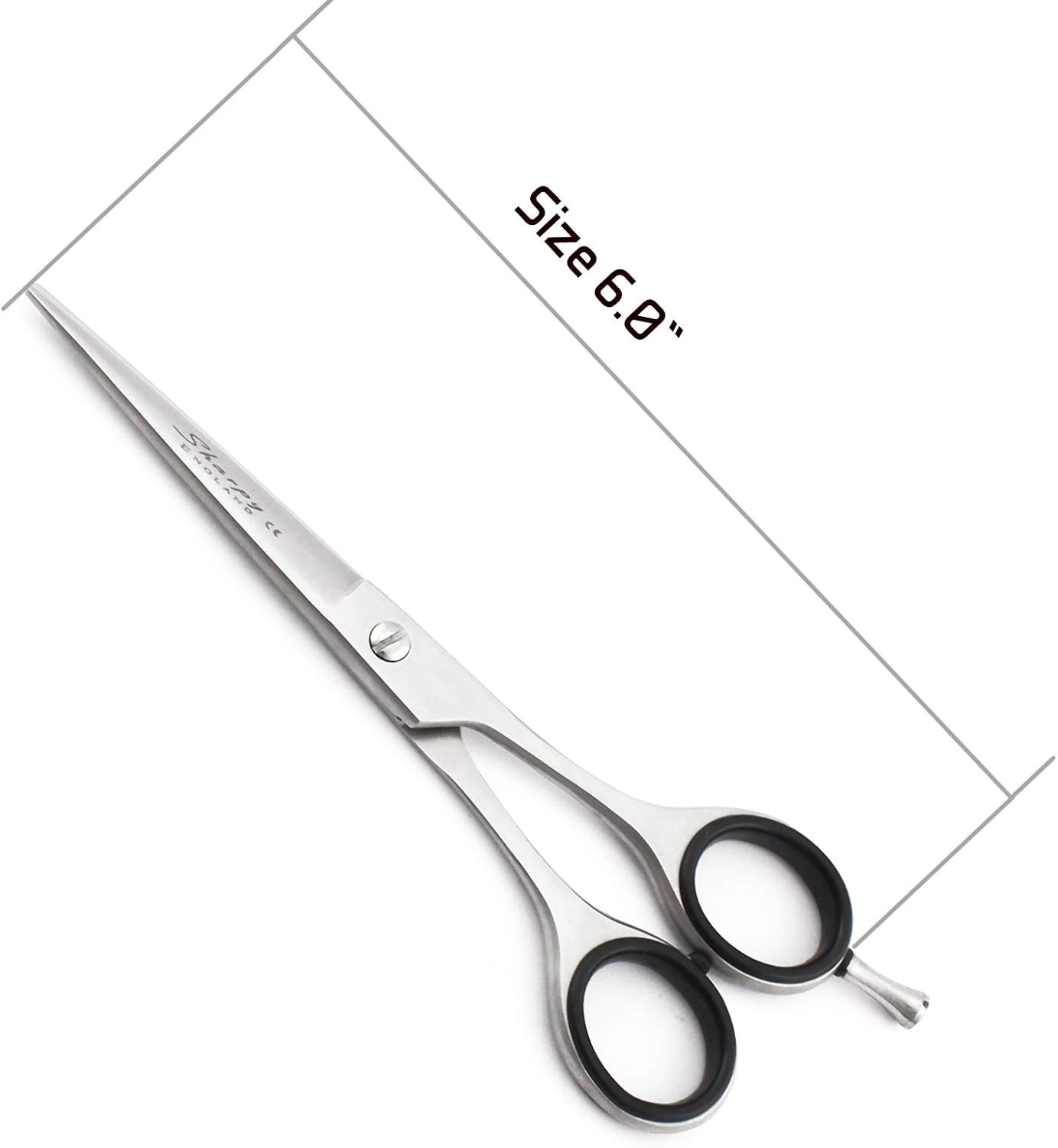 Professional Hairdressing Scissors - Hairdresser Scissors Size 6.0" Inch - Grooming Hair Cutting Barber Salon Shears for Men and Women - Image 3