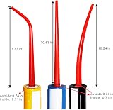 ANZHUO Caulking Nozzle Set 3Pcs Curved & Straight Glass Adhesive Extensions view 2