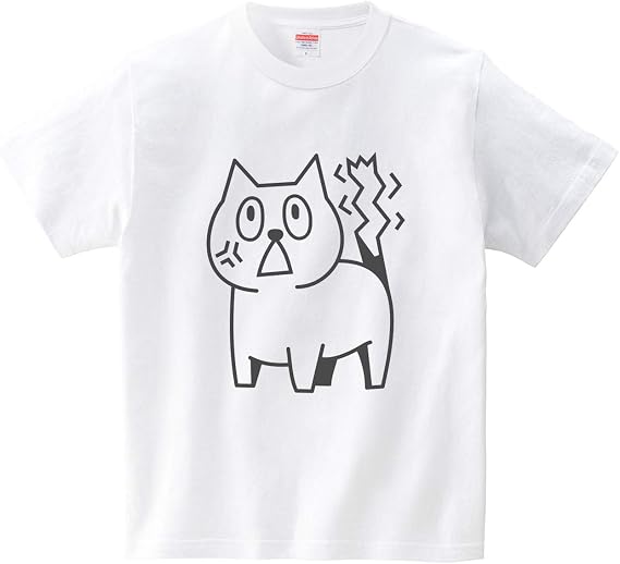 Amazon イタクシーズ Tシャツ 激怒にゃんこ 犬田猫三郎 メンズ オリジナルプリント 通販