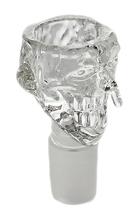 budawi® - Joker Glaskopf mit 18,8er Schliff für Adapter Chillum, Adapter Glas-Kopf