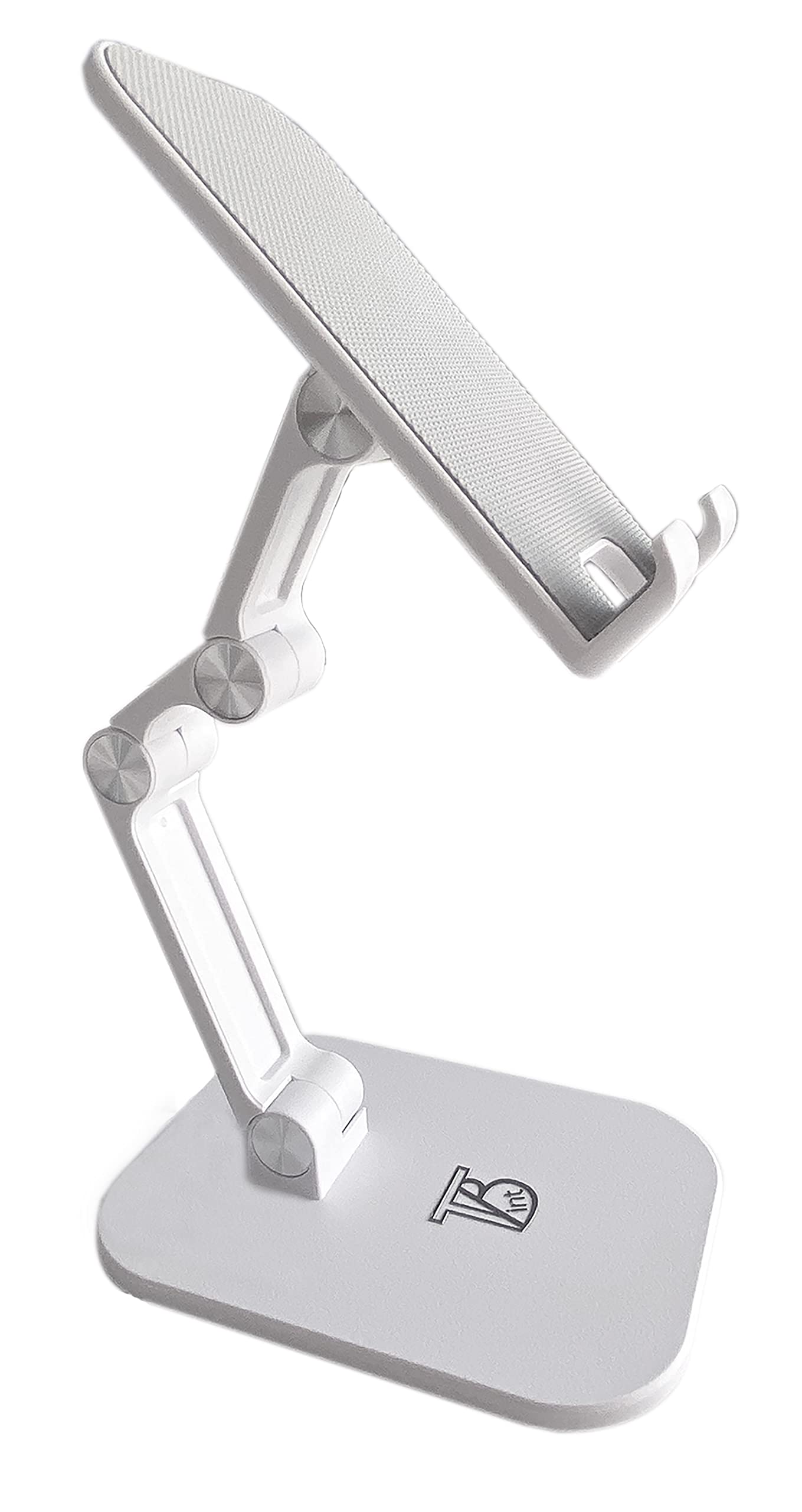 TBInt Stable Stand for Tablet, iPad and Mobile Phone; Foldable and Adjustable Colour: White