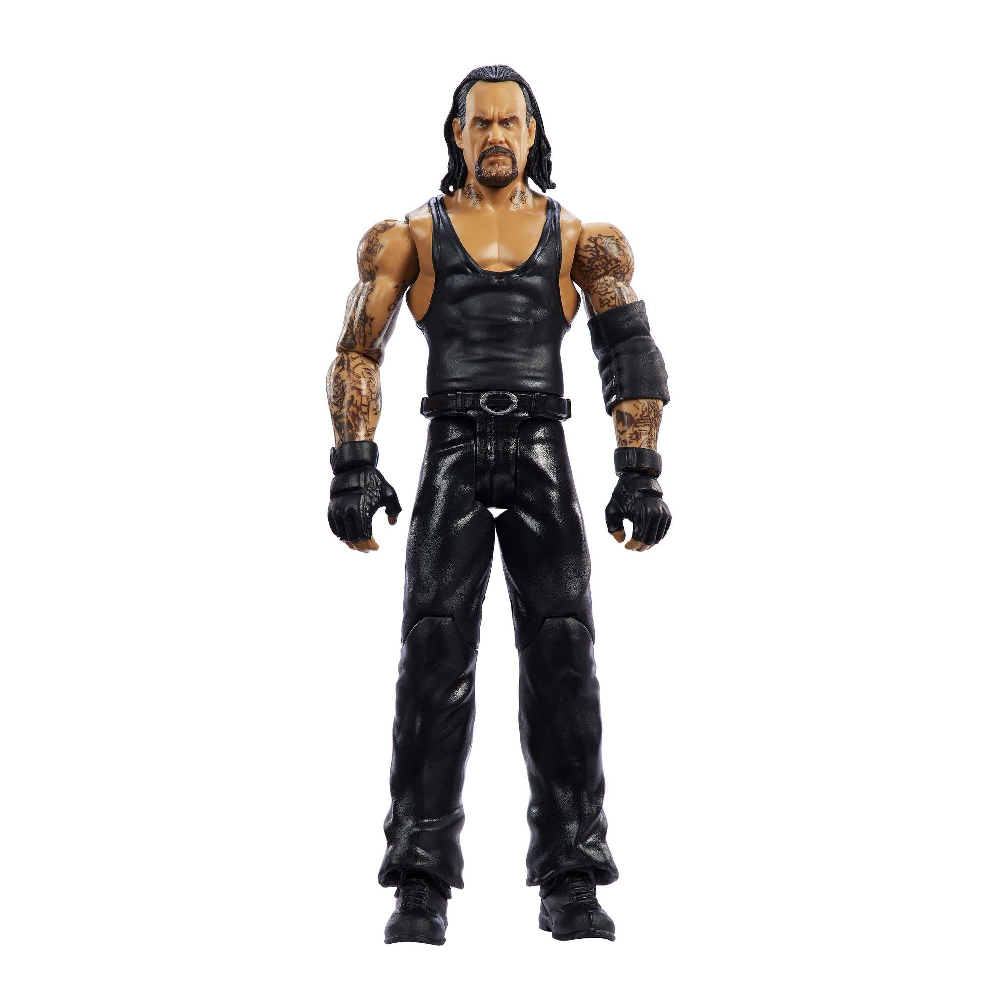 WWE Action Figure Undertaker WrestleMania Basics, Posable 6-inch Collectible for Ages 6 Years Old & Up​, HKP83