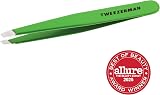 Tweezerman Green Apple Slant Tweezer - Professional Stainless Steel Precision view 4
