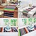 Xplanet Mexican Table Runner 14 x 84 inch Colorful Striped Mexican Serape Blanket Party Wedding Decorations Fringe Cotton Table Runner