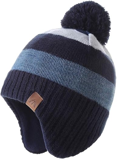 baby boy winter hats with ear flaps