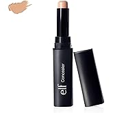 e.l.f. Cosmetics Cosmetics Cosmetics Concealer Stick, Lightweight Concealer covers Acne, Discoloration & Dark Circles, Beige
