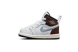 NIKE Toddler Jordan 1 Mid SE White/Blue