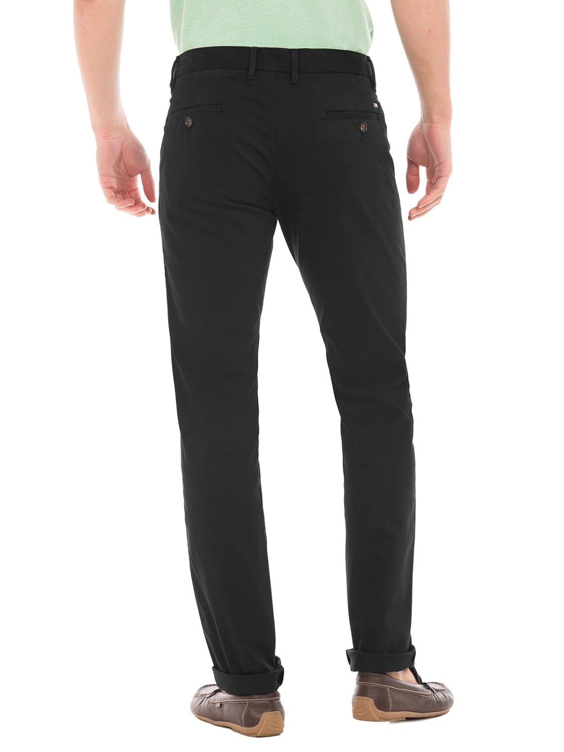 arrow sports men's straight fit casual trousers