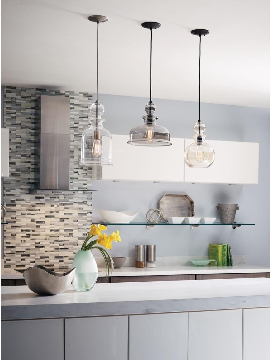 Progress Lighting P5333-09 Staunton Pendants, Nickel: Home Improvement
