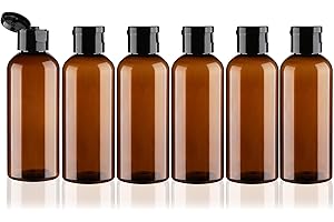 Wowang 6 Pack Travel Size Bottles for Toiletries 3.4oz TSA Approved Travel Size Containers Leak Proof Travel Shampoo Bottles Squeezable Empty Plastic Toiletry Bottles Small Travel Essentials