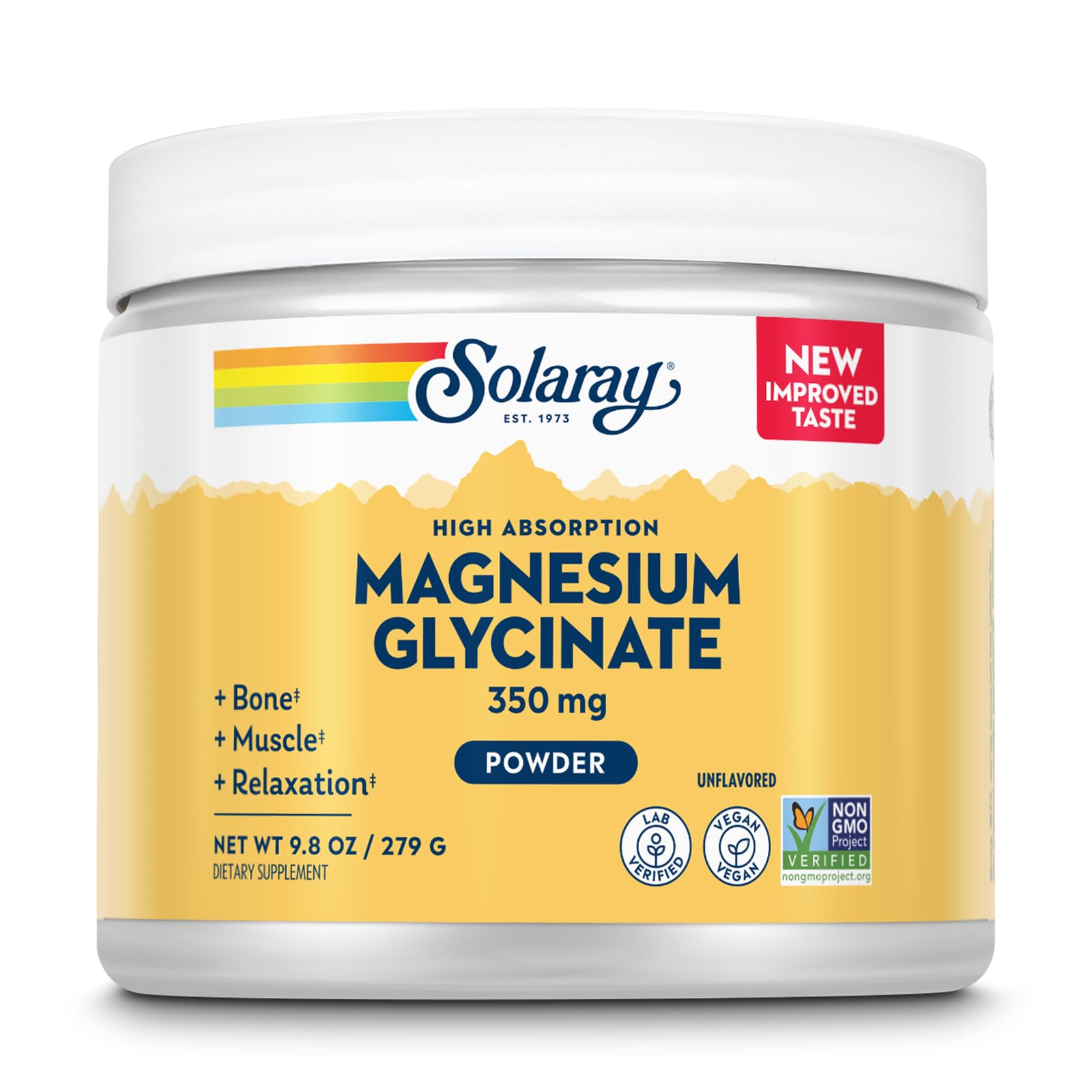 Magnesium Glycinate Powder Powder 350 mg (Unflavored)