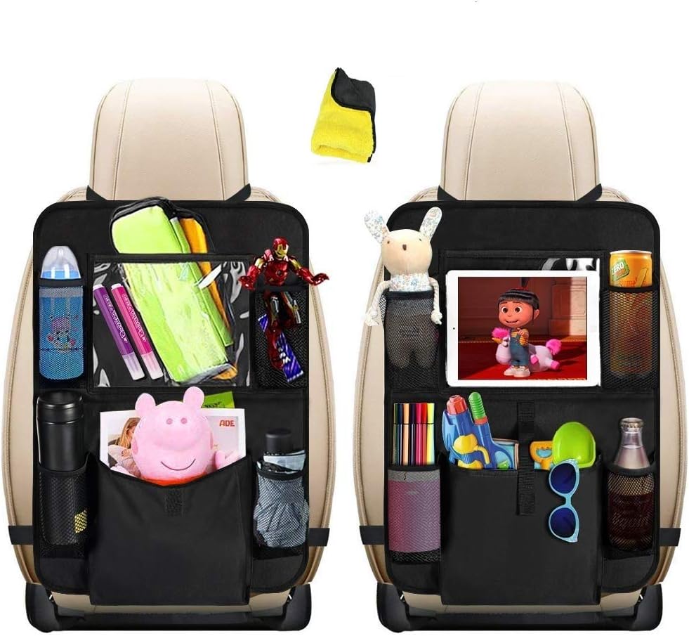 Heyham Back Seat Car Organiser, Waterproof Auto Seat Back Protectors