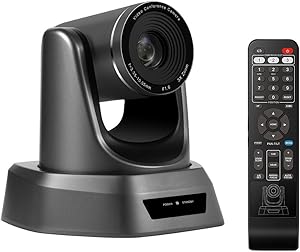 1080P Conference Webcam Laptop Video Calling Video Conference Computer Camera HD Video and Audio Conferencing System for Small Meeting Rooms Wide Angle (3X Optical Zoom)