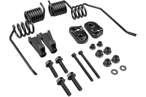 JUQAFY Snowmobile Ice Scratchers 860201728, Fit for Ski-Doo Summit 600 800R 850, Spring Style Rail Mount Ice Scratchers