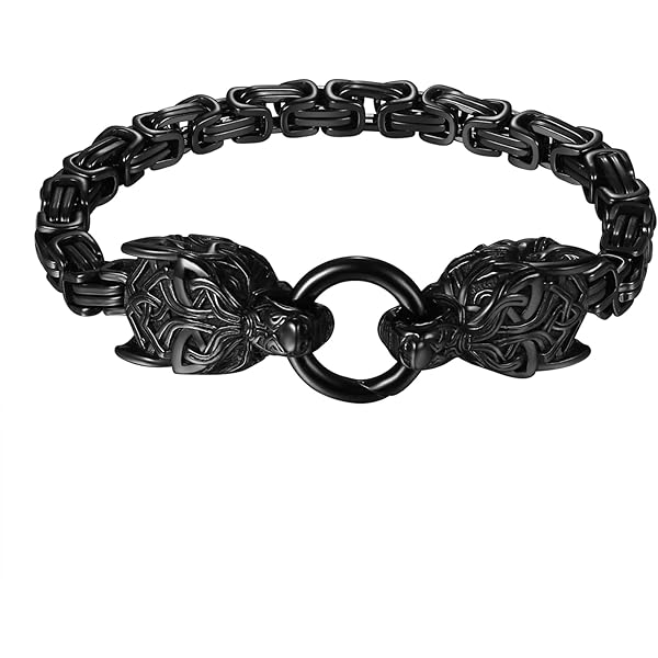 Amazon.com: UINSUE Dragon Chain Bracelet Grunge & Punk Men's