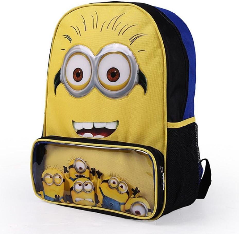 Despicable Me Minions Children Kids 3D School bags Backpack Rucksack gift
