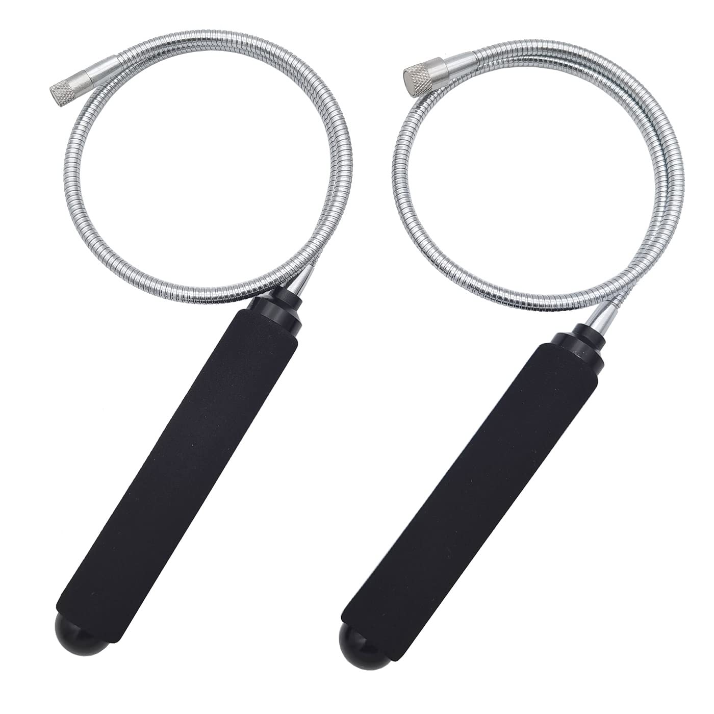 VASTOOLS Flexible magnetic lifter 2 pieces, 1 kg & 2 kg, Metal, 66 cm, strong
