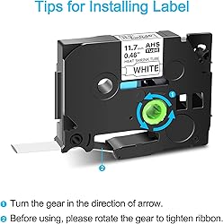 10 Pack Compatible for Brother Heat Shrink Label