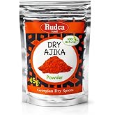 Rudca Food Dry Adjika Spice Blend &ndash; 1.59 oz (45 g) | Georgian dry adjika with fenugreek, garlic, chili, coriander, black pepper, dill, tomato &amp; salt for bold seasoning