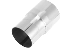 Motoforti 2.25'' OD to 2.5'' OD Mandrel Exhaust Pipe Adapter Concentric Reducer Car Exhaust Pipe Tubing Piping Adapter 4" Len