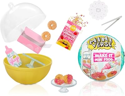 MGA Miniverse Make It Mini Food Cafe Series 3 Blind Pack DIY Resin Collectible