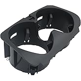 Osompar Center Console Cup Holder Insert Compatible with 2015-2021 Mercedes-Benz C180 C200 C250 C300 C350 C400 C43 C450 C63 Replaces 2056800691