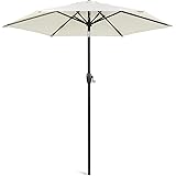 Incridible Solar 7 Ft Patio Tilt Umbrella Gallery