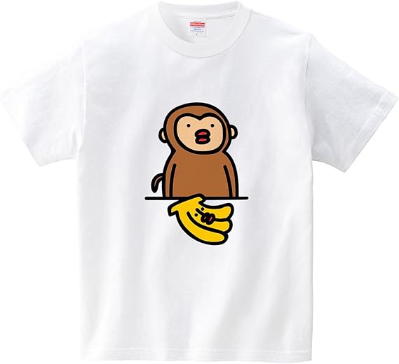 Amazon イタクシーズ Tシャツ たらこクチビル サルバージョン オワリ メンズ オリジナルプリント 通販