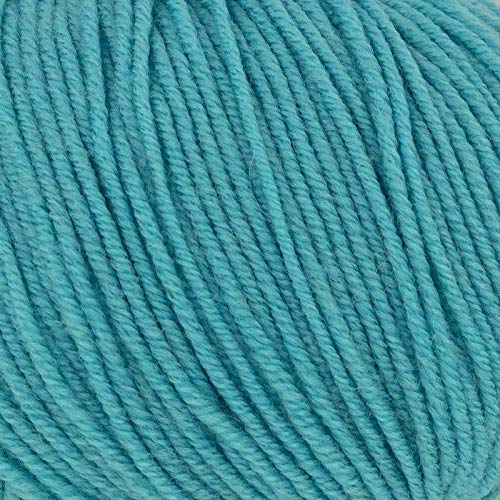 King Cole 1433390 Luxury Merino DK Turquoise Yarn - 140M, 50g