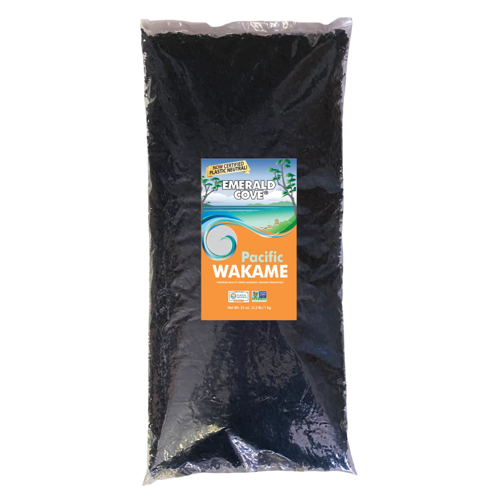 thumbnail image 2 of Emerald Cove Seaweed Emerald Cove Ready-to-Use Pacific Wakame, Premium Dried Seaweed Sheets 2 of 10