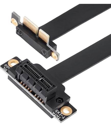90 Degree PCIe Extension Cable PCIe 4.0 X1 Extension Cable 90 Degree ...