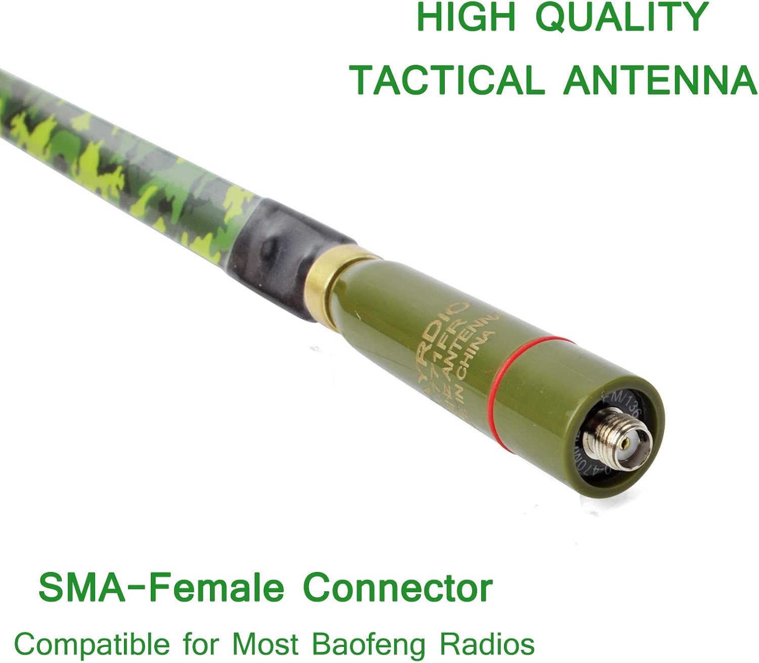 TWAYRDIO 144/430MHz Dual Band VHF UHF Foldable Tactical Antenna 2Meter 70cm SMA Female Two Way Radios Antennas 15.3inch for BaoFeng BF-F8HP UV-5R DM-5R UV-82 BF-888S Kenwood QUANSHENG WOUXUN Ham Radio: GPS & Navigation