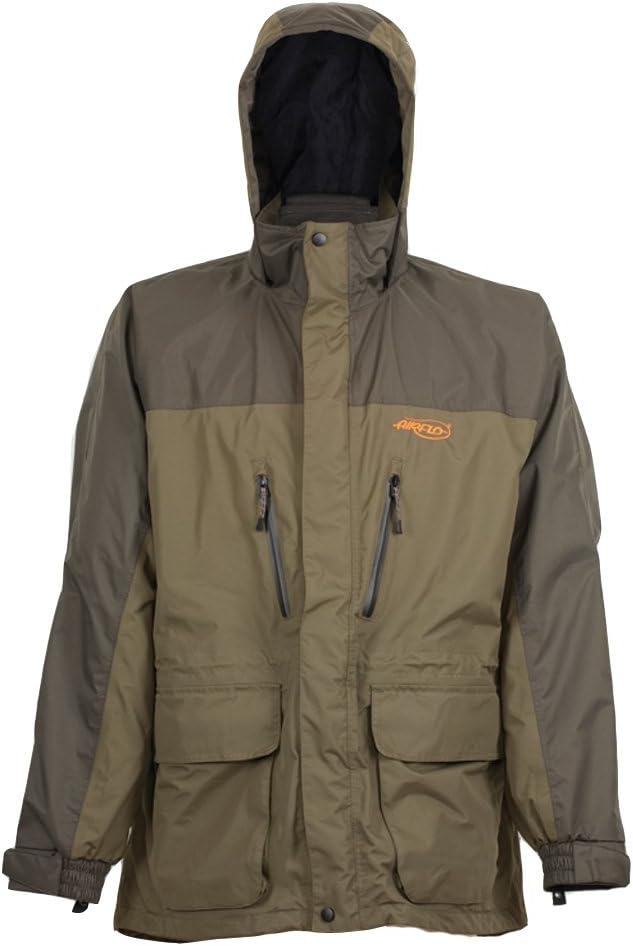 Airflo Defender 100% Wind & Waterproof 3/4 Fly Fishing Jacket