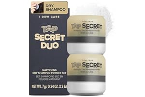 I Dew Care Dry Shampoo - Tap Secret Duo Gift set | Instantly Refresh Hair with Black Ginseng, Non-aerosol, Benzene-free, Matt