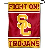 College Flags & Banners Co. USC Trojans Fight On Garden Flag