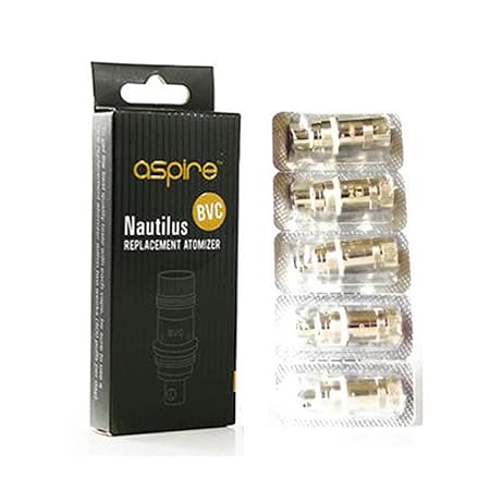 Aspire Coils - Original Aspire Nautilus BVC Spulen 1,8 Ohm 5 Stück