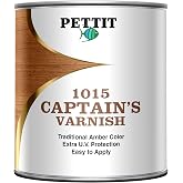 Pettit Captain's Varnish High Performance Spar Varnish, Quart
