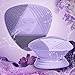 Rechargeable Face Brush - Electric Facial Cleansing Brush with Charcoal Mask - Silicone Exfoliating Vibrating Face Massager & Cleanser - Acne & Blackhead Remover, Sonic Deep Cleansing Device 