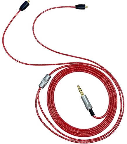Replacement Cable For Shure SE535 - MMCX To 3.5mm Braided Cable