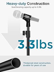InnoGear Desktop Microphone Stand, 4 Pack Upgraded