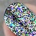 Diamond - iridescent flakie topcoat nail polish by Cupcake Polish