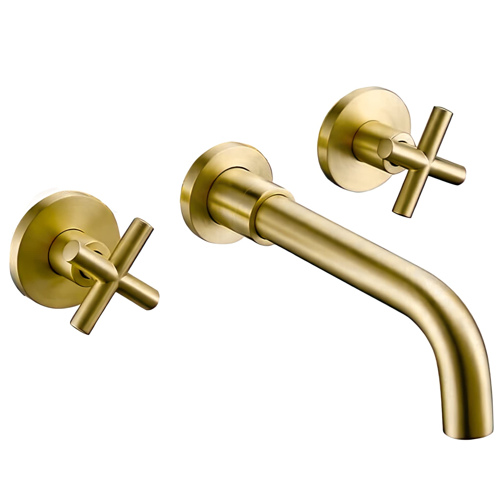 Valaz Brushed Gold Basin Tap