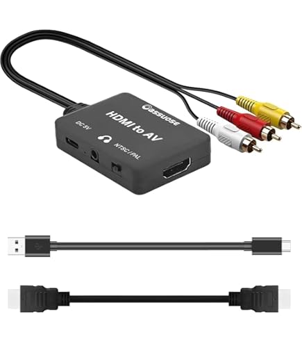 Amazon.com: StarTech.com HDMI to RCA Converter Box with Audio